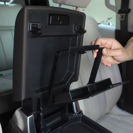 Land Rover Discovery 5 LR5 2017-2020 Armrest Storage Box - Hidden Central Console Organizer Privacy Car Accessory