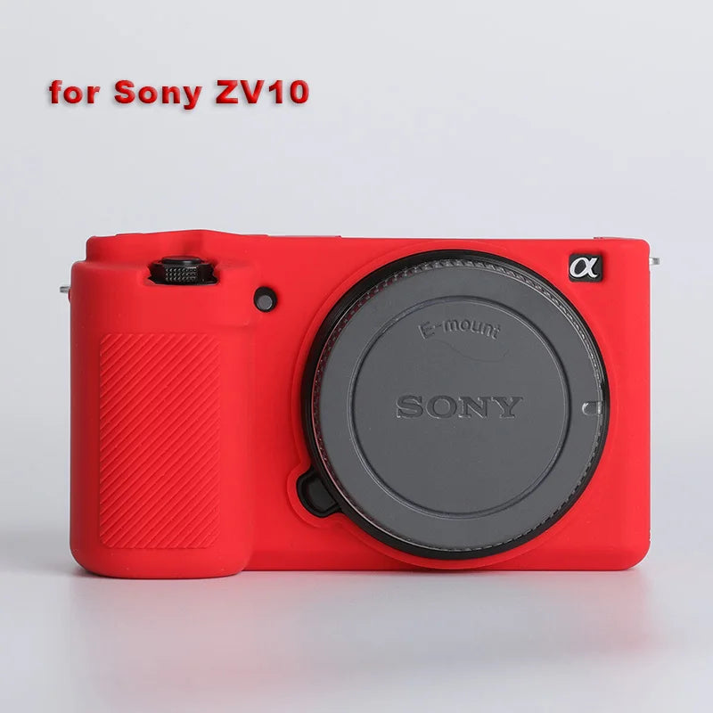 Sony RX100 ZV Series Silicone Camera Case - Soft Rubber Protective Body Cover Bag for RX100 III IV V VI VII ZV1 ZV-E10 Camera Protector