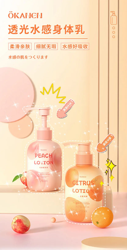 250ml Niacinamide Body Milk – Pomelo Citrus Lactic Acid Bacteria Brightening & Moisturizing Body Cream