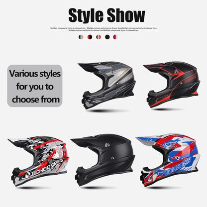DOT Adult Motocross Helmet – Classic Off-Road Racing Casco for Men & Women, Enduro & Downhill Kask