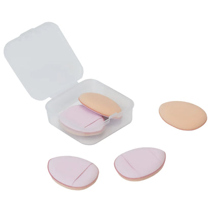 5/10Pcs Mini Finger Puff Foundation Sponge Set for BB Cream, Concealer & Powder - Makeup Applicator Tools