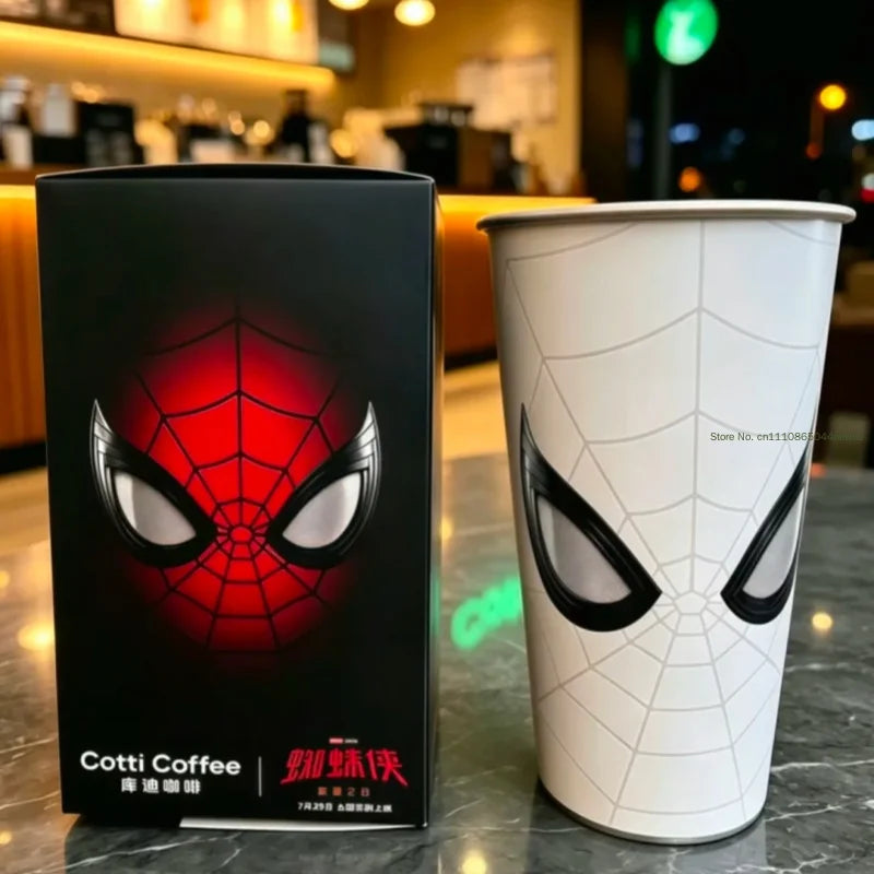 Spider-Man Temperature Changing Stainless Steel Cup - Cold-Sensitive Movie Collectible Gift