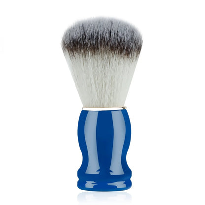 Beard Shaving Brush – Wooden Handle Bristle Hair Brush for Men, Barber Soap Foam Shave & Facial Cleaning Tool