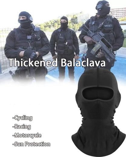 Military Tactical Balaclava Face Mask - Breathable, Dustproof, Wear-Resistant for Army, Police, Motorcycle Helmet Liner