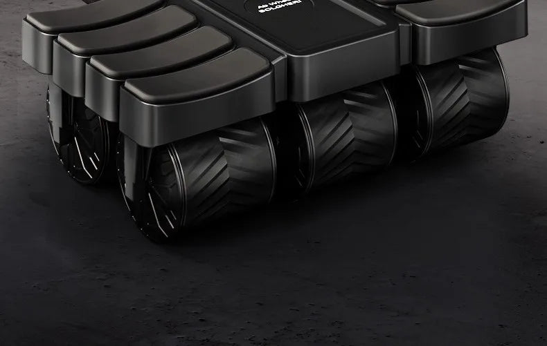 Smart Fit Abdominal Wheel – Six Wheels & Eight-Elbow Automatic Rebound with Mobile App Connectivity