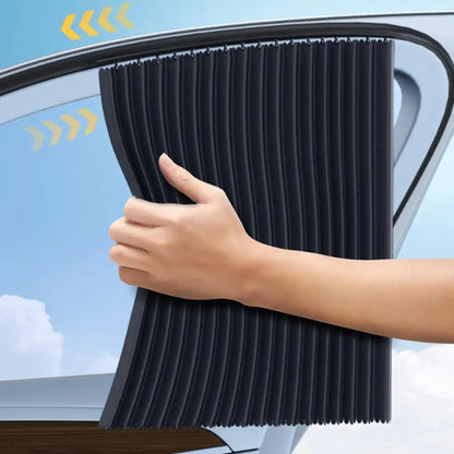 2PCS/4PCS Universal Foldable Car Sun Shade – UV Protection Front & Side Window Sunshade Covers, Pure Cloth Auto Car Accessories Kit