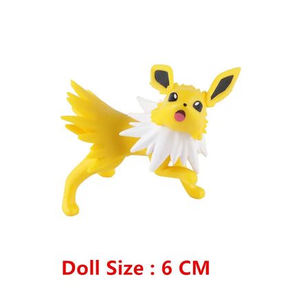 Pokemon Anime Figures – Pikachu, Eevee, Gengar & More Cartoon Action Model Toys for Kids, Bulk Purchase