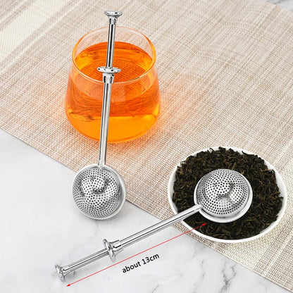 Household Kitchen Tea Infusion Sieve Tool – 304 Stainless Steel Tea Set, Tea Filter for Spice Bag Infusion