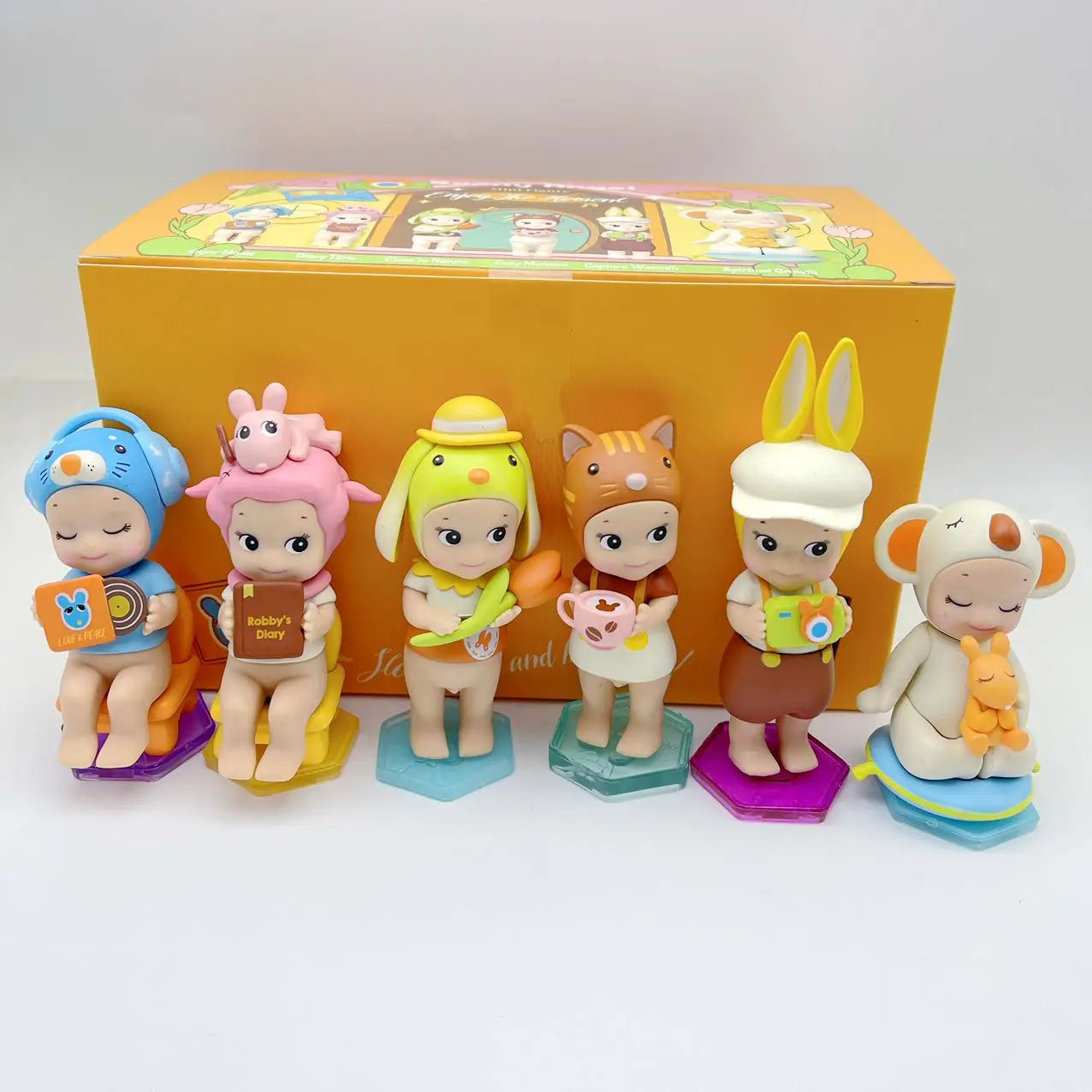 Sonny Angel Gifts of Love Series — Limited Edition Cartoon Figure Collectible, Desktop Decor Blind Box Toy