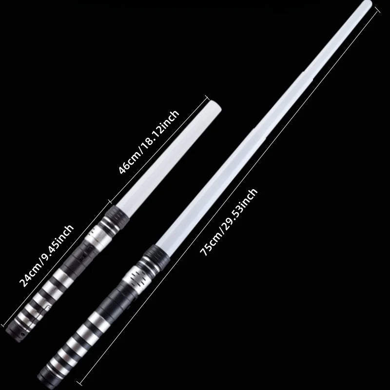7-Color Retractable Lightsaber Toy - LED Role Play Sword with Sound Effects & Light Show for Halloween, Birthday & Christmas Gifts