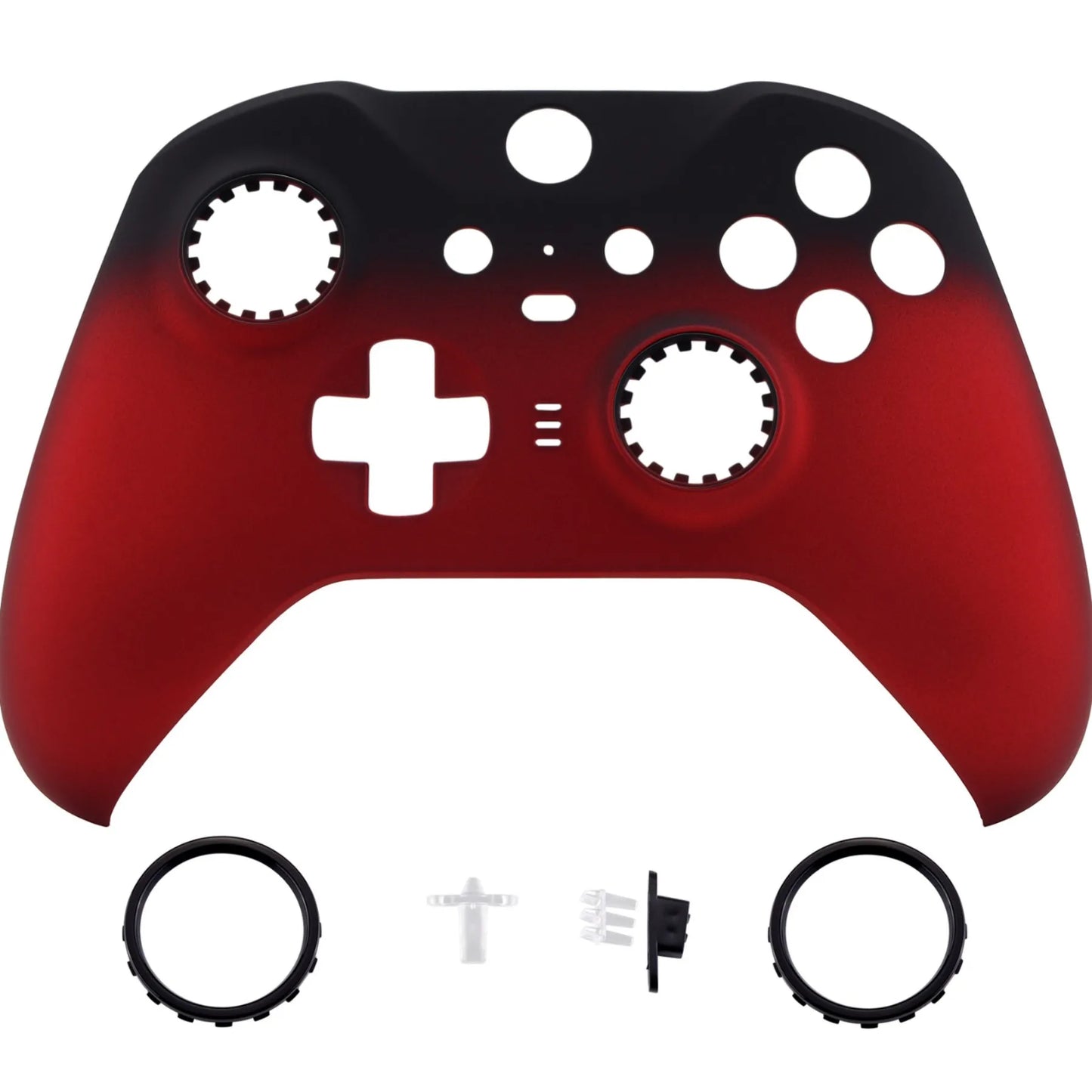 eXtremeRate Xbox One Elite Series 2 Controller Faceplate Shell Replacement Kit Model 1797 – Scarlet Red Housing Cover