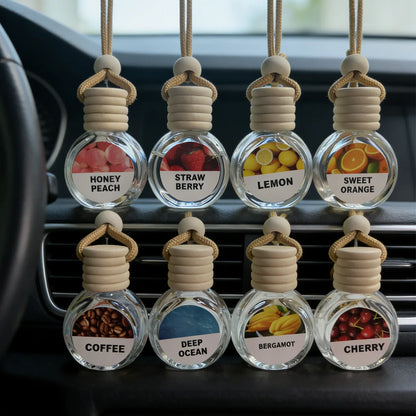 Long-Lasting Car Air Freshener - Essential Oil Fragrance for Car Interiors, Up to 180 Days of Fresh Scent