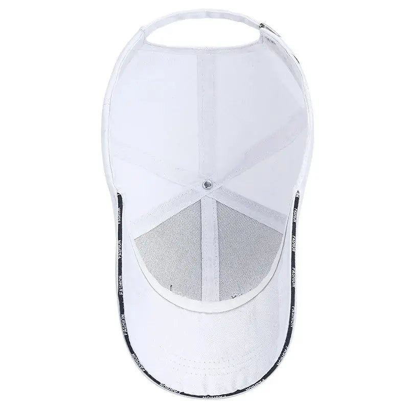 Women's Korean Letter Embroidery Baseball Cap – Breathable Sports Sun Hat