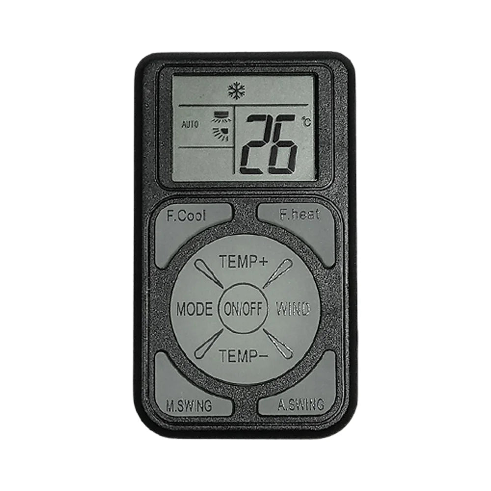 MRSVI Q58 Universal A/C Remote Control - Mini Portable Replacement for Major Air Conditioner Brands & Models