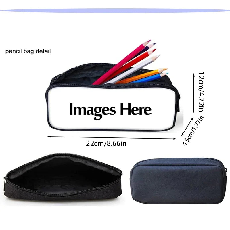 Mini-Craft Kids School Backpack Set — Front Pocket Backpack, Shoulder Bag & Pencil Case for Boys & Girls Ages 5-10
