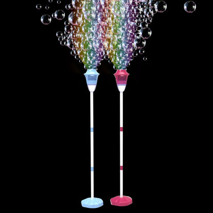 Street Light Bubble Machine – Fully Automatic Light-Up Bubble Maker for Birthday, Wedding & Outdoor Parties