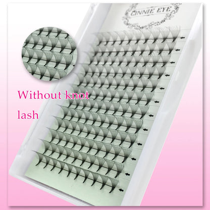 10D Premade Volume Eyelash Fans – Long Stem 3D-6D Pointy Base False Lash Clusters