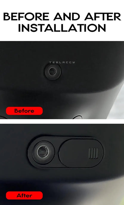 Car Camera Cover for Tesla Model 3 & Y (2024) – Webcam Slide Blocker Privacy Protector, 1/5 Pcs