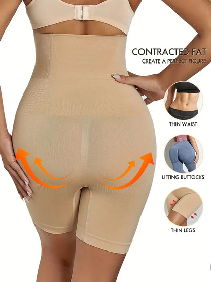 High Waist Shaping Control Panties - Women's Tummy Control Butt Lifting Slimming Shapewear Shorts Body Shaper Underwear