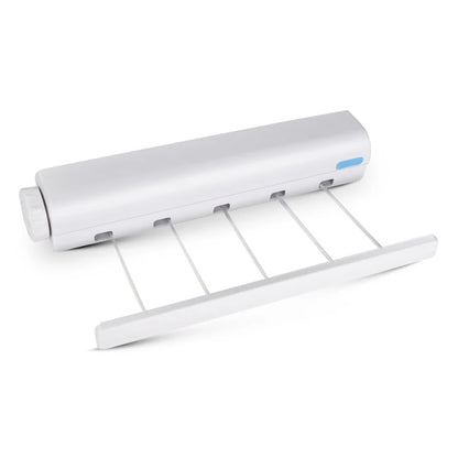 Retractable Indoor Clothesline: Wall-Mounted Drying Hanger Rack for Bathroom - Invisible Clothesline Solution