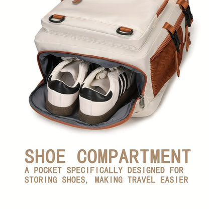 Expandable Business Backpack for Men & Women, Large Capacity Laptop Travel Backpack & Computer Bag