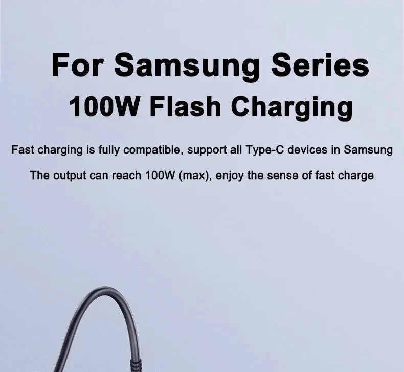 NNBILI 2-Pack 45W USB-C Fast Charging & Data Cable — Compatible with Samsung Galaxy S20/S22/S23 Ultra, Note 10+, A54 5G