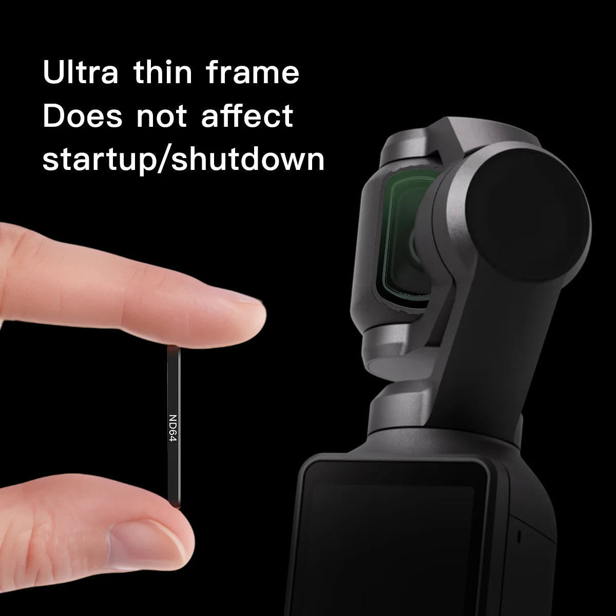DJI Osmo Pocket 3 Magnetic Filter Kit - UV CPL ND8/16/32/64 Camera Lens Filters