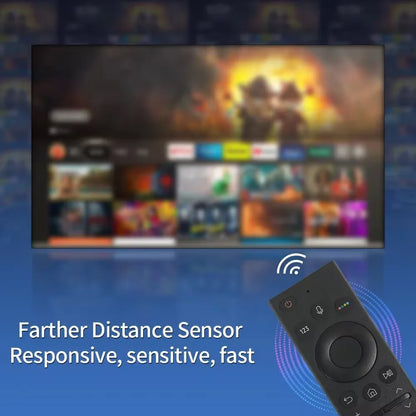 BN59-01363A Voice Remote Control — Compatible with Samsung Smart TV NEO QLED/QLED Series, QN43LS03AAFXZA & QN55LS03AAFXZA