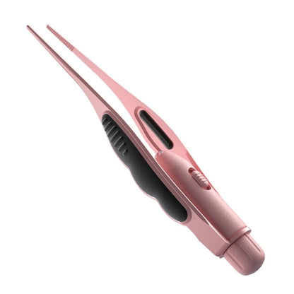 LED Ear Wax Removal Tweezers - Anti-Slip Lighted Ear Pick & Earwax Cleaning Tool