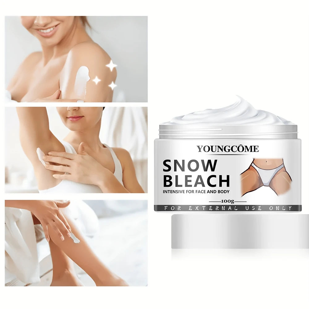 Body Whitening Bleach Cream 45ml – Brightening Skincare for Underarms, Elbows & Knees, Dark Spot Removal, Melanin Correction & Skin Tone Lightening Cream