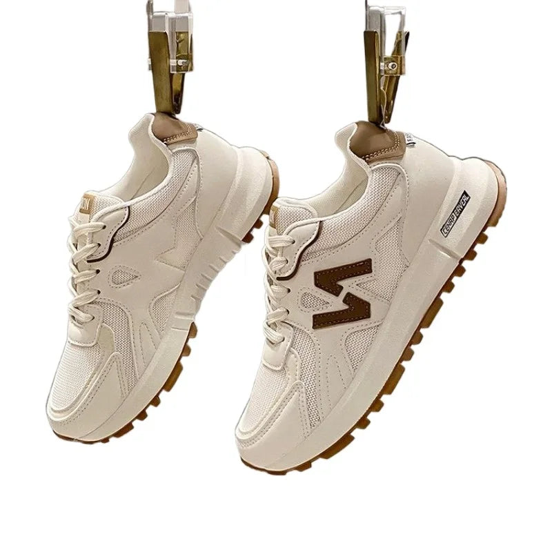 Sports Shoes for Women – 2024 Spring New Versatile Anti-Slip Casual Shoes, Soft Sole Running Little White Shoes