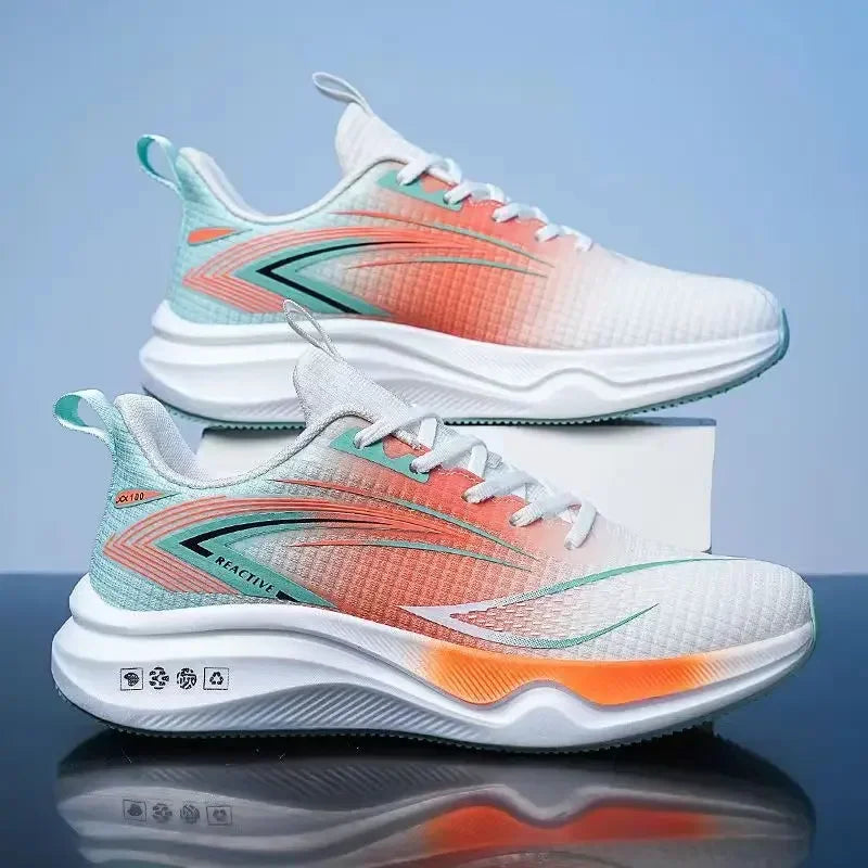 Men’s Summer Running Shoes – Cushioned Fitness Sneakers for Middle School Students & Sports Training