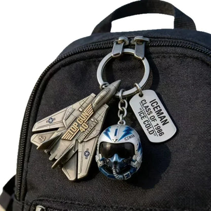 40th Anniversary Pilot Duck Keychain - 2026 Movie Fan Collectible Cosplay Figurine Gift