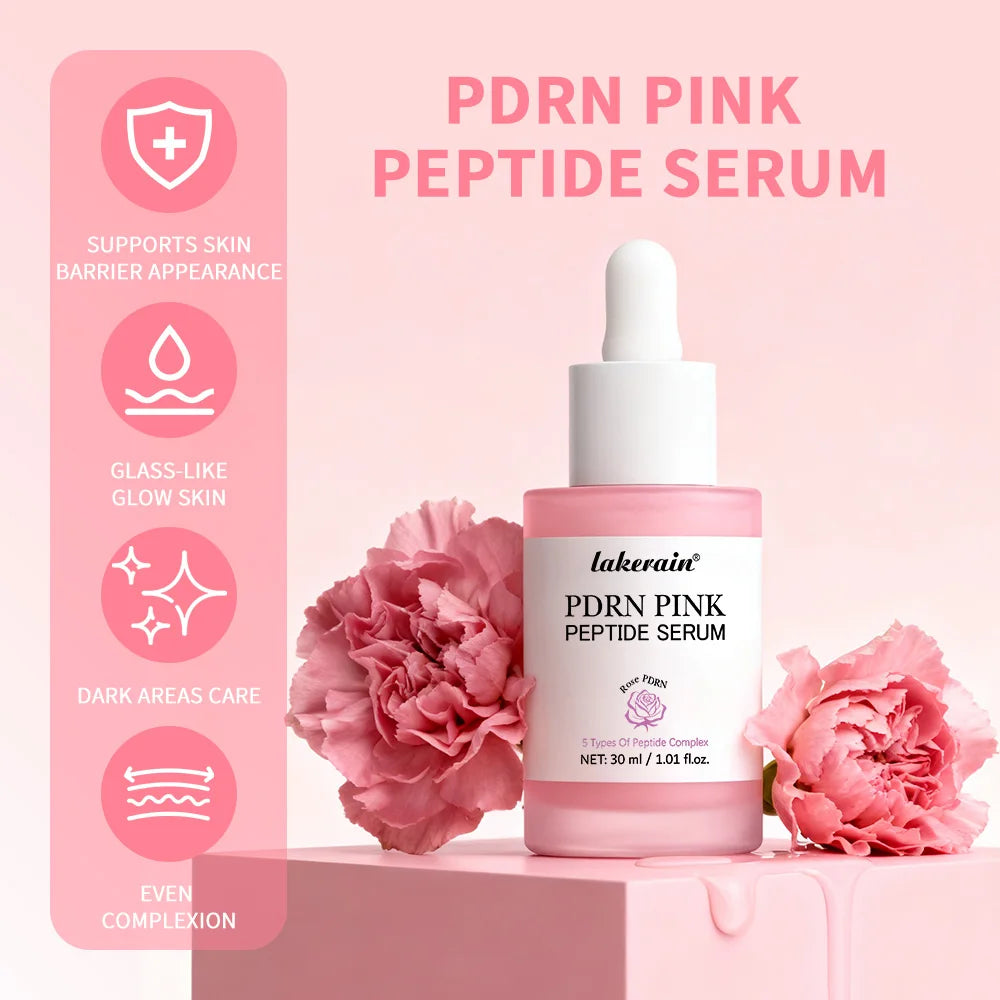 Salmon DNA PDRN Pink Peptide Serum - Hydrating, Brightening & Firming Korean Skincare Serum