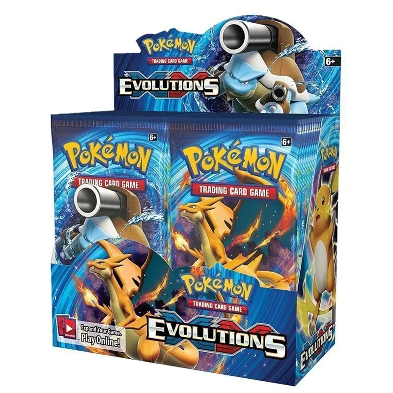 360PCS Pokémon Trading Card Game Booster Set – Prismatic Evolutions Scarlet & Violet English Battle Cards Collection Gift Pack