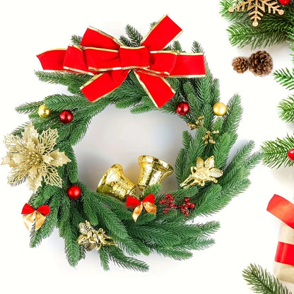 20pcs Artificial Green Pine Branches – DIY Christmas Tree & Winter Home Decor