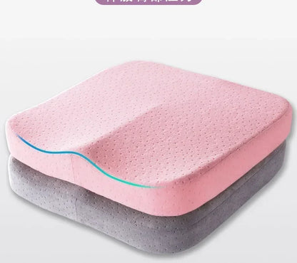 Orthopedic Memory Foam Coccyx Cushion – Non-Slip Tailbone & Sciatica Pain Relief Seat Pad for Office Chair & Car