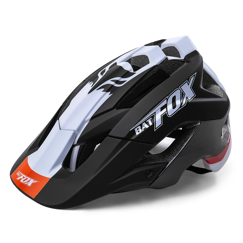 BATFOX Mountain Bike Cycling Helmet for Men – Lightweight MTB Bicycle Safety Helmet for Road & Trail Riding