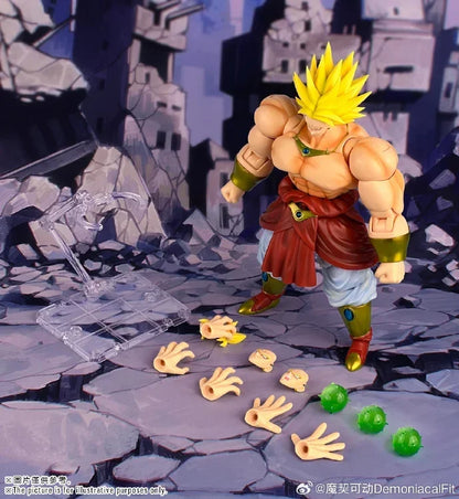 Demoniacal Fit Broly 2.0 Action Figure – Dragon Ball Legendary Berserker SHF Collectible Model Toy