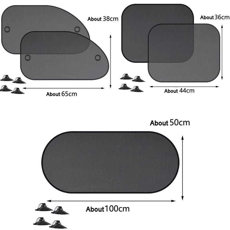 Universal Folding Windscreen Sunshade - Car Windshield Protector with Visor Reflector, Auto Window Sun Shade Accessories