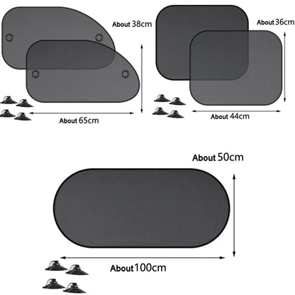 Universal Folding Windscreen Sunshade - Car Windshield Protector with Visor Reflector, Auto Window Sun Shade Accessories