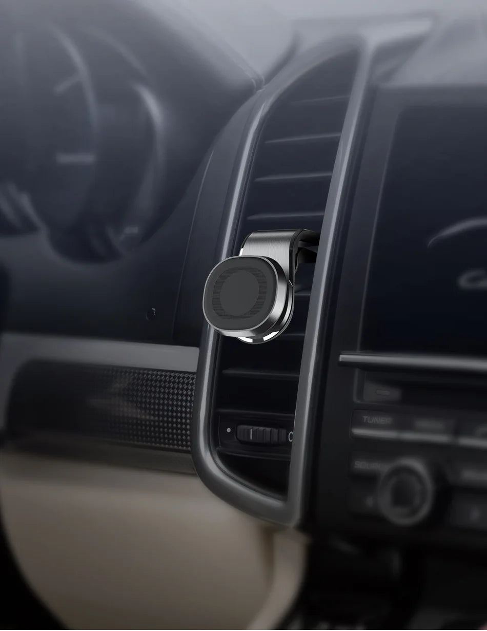 Magnetic Car Phone Holder - Air Vent Clip Mount with 360° Rotation for Xiaomi, iPhone 14, Samsung, & Other Cell Phones