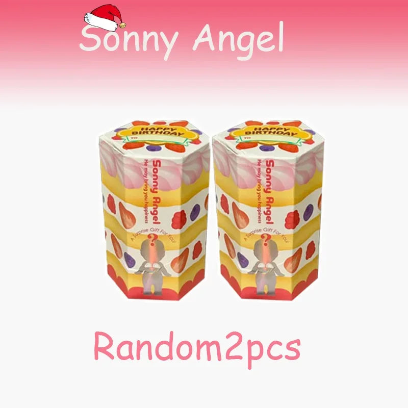 Sonny Angel Hippers Blind Box — Cute Birthday Cake Series Mini Anime Character Doll Collectible Gift