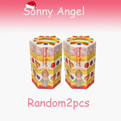 Sonny Angel Hippers Blind Box — Cute Birthday Cake Series Mini Anime Character Doll Collectible Gift