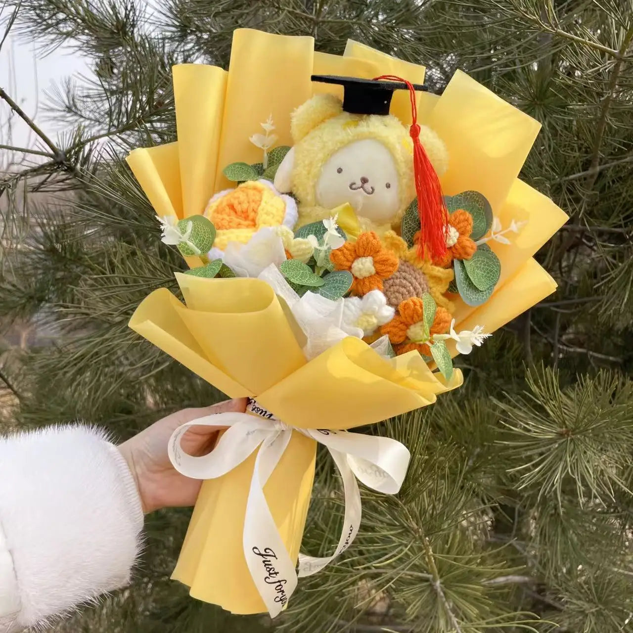 Cartoon Anime Plush Bouquet — Stich, Kuromi & Melody Toys for Kids’ Gifts