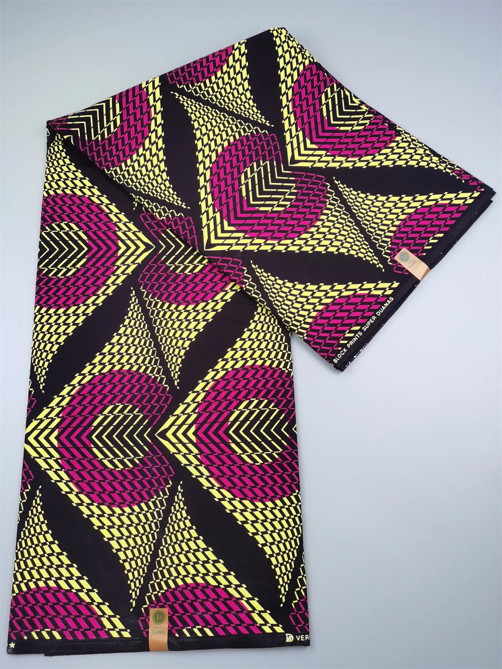 African Ankara Wax Print Fabric - 100% Cotton Nigerian Designer Pagne for Sewing & DIY Party Dresses