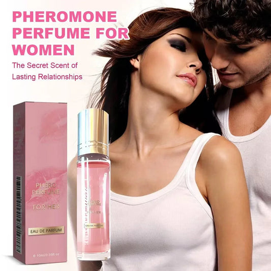 Flirting Pheromone Perfume Oil for Women — Long-Lasting, Sensual Fragrance Stimulating Body Scent