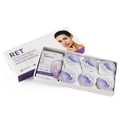 Facial CO2 Oxygen Bubble Gel - Special Exfoliating & Brightening Gel for CO2 Oxygen Facial Machines, Hydrating & Lifting Skincare Capsules