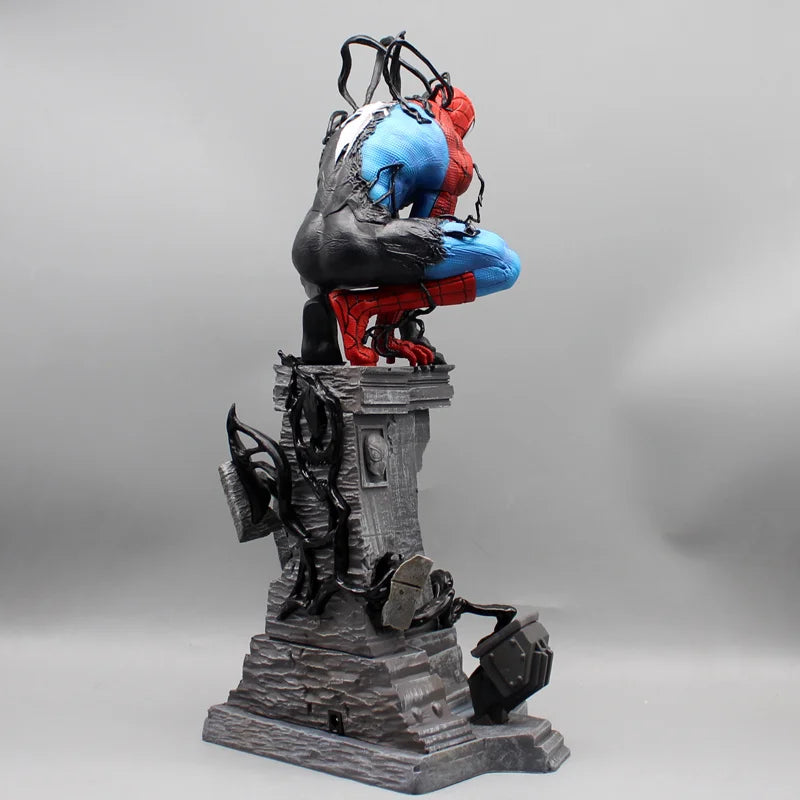 Spider-Man Venom Symbiote Figure – PVC Desktop Figurine Toy for Christmas Gifts & Collectors