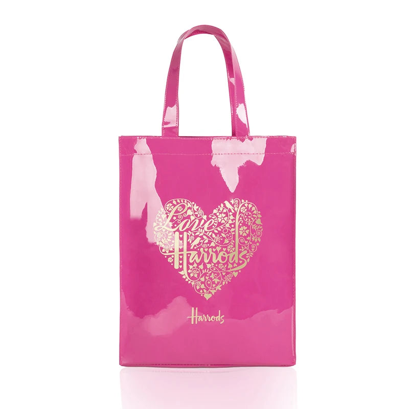 Simple Stylish PVC Reusable Shopping Bag – Luxury Eco-Friendly Waterproof Tote for Summer Beach